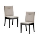 Ver imagem 1 de Kit 2 Cadeiras Estofadas Tiê Maxx CabeCasa MadeiraOriginals