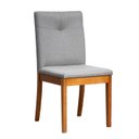 Ver mais imagens de Kit 4 Cadeiras Estofadas Tiê Maxx CabeCasa MadeiraOriginals