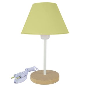 Abajur Infantil Momy Menina Menino Luminária para Quarto de Bebê – Cor Amarelo