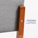 Ver imagem 6 de Kit 6 Cadeiras Estofadas Tiê CabeCasa MadeiraOriginals