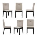 Ver imagem 1 de Kit 6 Cadeiras Estofadas Tiê Maxx CabeCasa MadeiraOriginals