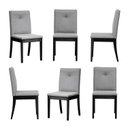 Ver imagem 1 de Kit 6 Cadeiras Estofadas Tiê Maxx CabeCasa MadeiraOriginals