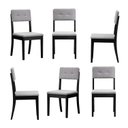 Ver imagem 1 de Kit 6 Cadeiras Estofadas Tiê CabeCasa MadeiraOriginals