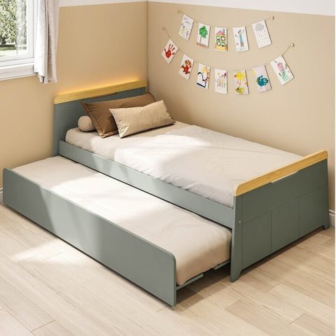 Bicama com Led na Cabeceira Petit Casatema Madeiraoriginals