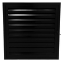 Ver imagem 3 de Portinhola Alumínio Preto Abrigo Veneziana Fechada Maxx