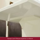 Ver imagem 7 de Mesa de Jantar 6 Lugares Milla Nature/off White/marrom Amêndoa Milla - Henn