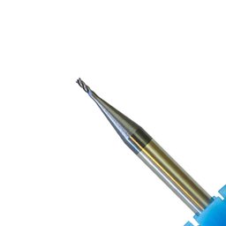 Fresa Topo Reto Metal Duro 2,0mm - H2 - 4 Cortes 45hrc - 2
