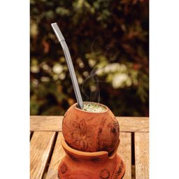 Bomba de Chimarrão Tramontina Ilex Liso com Rosca 23 Cm - 4
