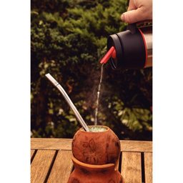Bomba de Chimarrão Tramontina Ilex Liso com Rosca 23 Cm - 3