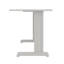 Ver imagem 5 de Mesa Escritório 1,20x0,60m - sem Gavetas - Job - Cinza/Cinza - 43099