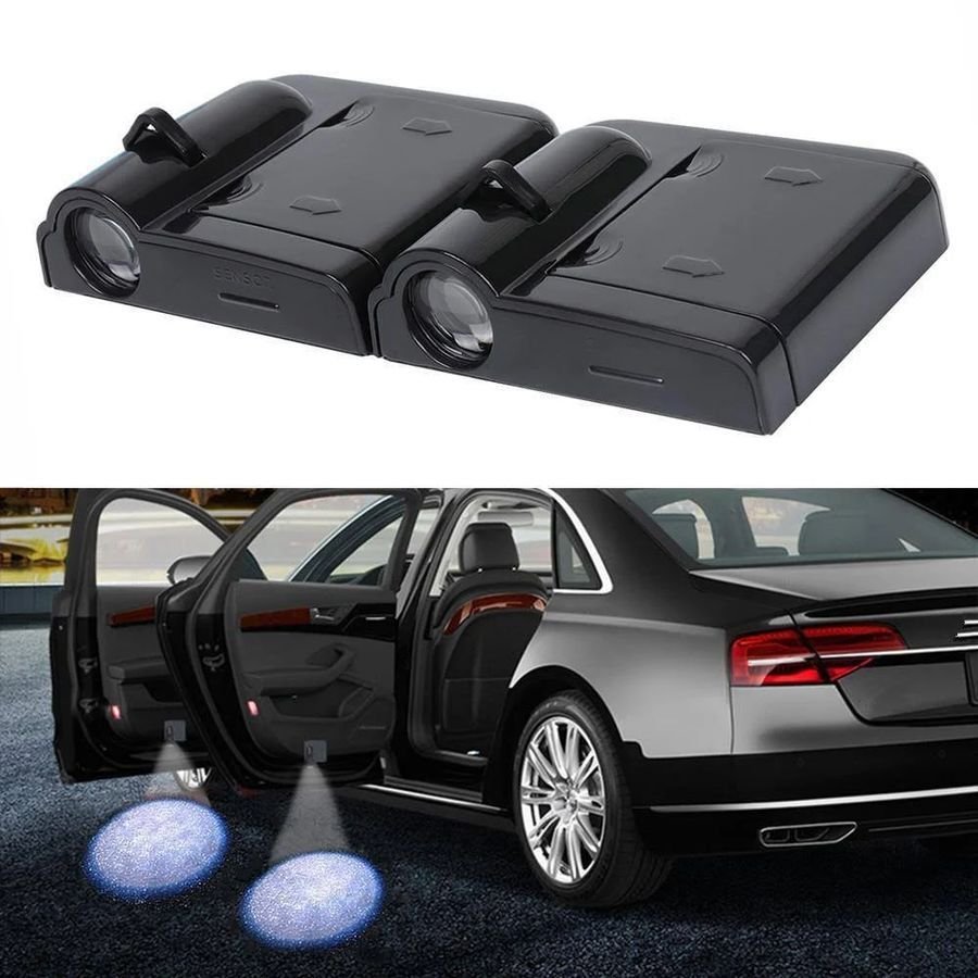 Luz Projetora para Porta Automotiva Sensor Luz Led Ford - 8