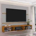 Ver imagem 4 de Painel Âmbar Off White Naturalle Ripado Tv 65 2076505 Bechara