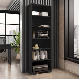 Armário Estante Multiuso Office Livreiro com 6 Portas 181,5cm - 4
