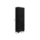 Ver imagem 3 de Armário Estante Multiuso Office Livreiro com 6 Portas 181,5cm Preto