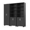 Armário Estante Multiuso Office Livreiro com 6 Portas 181,5cm - 2