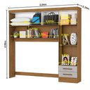 Ver imagem 5 de Guarda-roupa Casal Modulado 4 Portas Hercules 4 Portas 4 Gavetas Carioca Moveis