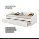 Ver imagem 5 de Conjunto Bicama Solteiro Funny Iii e Closet Casal sem Portas 4 Gavetas Bergamo