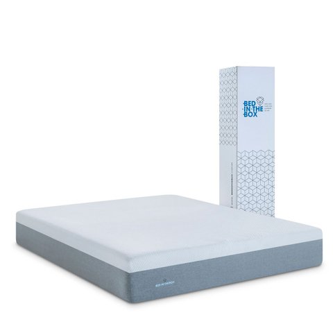 Colchão na Caixa King Molas Ensacadas Visco Bed In The Box