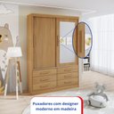 Ver imagem 7 de Guarda-roupa Infantil 02 Portas de Correr com Espelho Carrossel