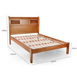 Cama King 100% Madeira Maciça Veneziana - 4