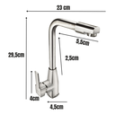 Ver imagem 3 de Torneira P/ Cozinha Gourmet Monocomando Misturador, Bancada, Pia, Mesa, Churrasqueira Fc-25