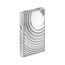 Ver imagem 1 de Garrafa de Água Plana Ripples 500ml - Design Assinado Icons - Transparente - Guzzini