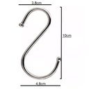 Ver imagem 2 de Kit 50 Ganchos S Aço Inox Utensílios Barra Suporte Cozinha
