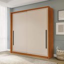 Ver imagem 1 de Guarda Roupa 180,1cm com 2 Portas de Correr e 2 Gavetas 240835 Valência Politorno Móveis