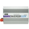 Inversor Conversor 12v Potência 500w Veicular Transformador Tensão Knup Kp-507 Kp-507a Cinza 220v - 4