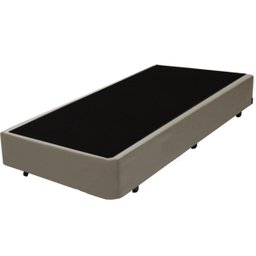 Base Box Solteiro Santo Box Suede 40x88x188:cinza - 3