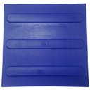 Ver imagem 2 de Piso Tátil Direcional Pvc Azul 16pçs 25x25cm 1m² Nbr9050