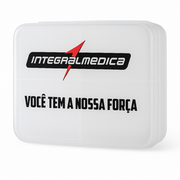Porta Cápsulas Integralmédica 8 Compartimentos – Organizador Diário de Suplementos - 1