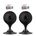 Ver imagem 1 de 2 Câmeras Wi-fi Im3 C Black Mibo Intelbras + Sd 16gb Ultra Im3 C Black + 16gb