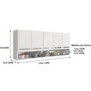 Ver imagem 4 de Cozinha Completa Grecia Branco Casa Mobilia