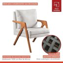 Ver imagem 3 de Kit 2 Poltronas Decorativa Bucle para Sala de Estar Mm29 Estofado Martins