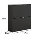 Ver imagem 4 de Sapateira com 2 Portas Safira