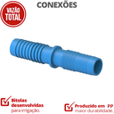 Ver imagem 2 de 25 Unidades União Interna Bitola 1'' para Irrigação Cor Azul Durín