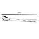 Ver imagem 3 de Jogo 36 Colheres Longas para Suco 19cm Aço Inox Brinox Bella