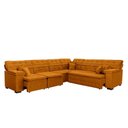 Ver mais imagens de Sofá Magno 3.32x2.57m de Canto, Retrátil e Reclinável - Terra