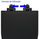 Ver imagem 3 de Capa Acabamento Fixação Assento Deca Ébano Fosco - 5910206