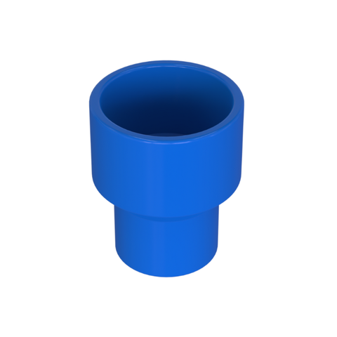 10 Unidades Luva de Redução Irrigação Bitola 32mm X 25mm Cor Azul Durín