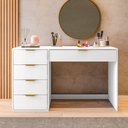 Ver imagem 2 de Penteadeira com Porta Objetos e 5 Gavetas Vita