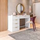 Ver imagem 3 de Penteadeira com Porta Objetos e 5 Gavetas Vita