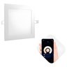 Luminária de Embutir Inteligente 24 Watts 3000k-6500k Quadrada com Wi-fi - 48d24weqwifi - Elgin - 2