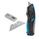 Ver imagem 1 de Kit Estilete Cabo Tripla Mec Aut 170mm Gross + Conj Lamina