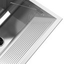Ver imagem 7 de Tanque de Lavar Roupa 68L Inox com Suporte Lavanderia G01 - Mpozenato
