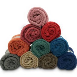 Manta Microfibra King Poliéster Coberta de Inverno 2 Pçs Fleece Aveludada Cor:cores Masculinas - 5