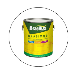 Esmalte Sintetico Brasimob Brasilux 3,6l:branco Br