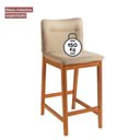 Ver imagem 6 de Kit 3 Banquetas em Madeira Maciça Nadir