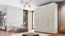 Ver imagem 1 de Guarda-Roupa de Casal 4 Portas Potente Branco/Off White